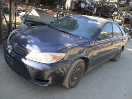 2003 TOYOTA CAMRY LE NAVY BLUE 2.4L AT Z16258